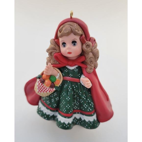 Hallmark Ornament Madame Alexander Series #2 1997 Little Red Riding Hood - Picture 1 of 5